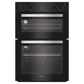 Hotpoint DIH82GB Built-In Double Oven Black