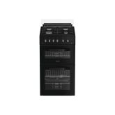 Hotpoint HDG5GCB 50Cm Gas Double Oven Black