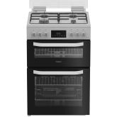 Hotpoint HDG6GDCW 60Cm Gas Double Oven 
