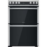Hotpoint HDT67V9H2CX 60Cm Double Oven S/Steel