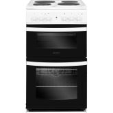 Indesit ID5E92KMW Twin Cavity Electric Cooker White