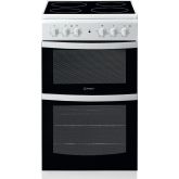 Indesit ID5V92KMW Twin Cavity Oven White