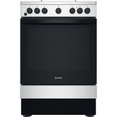 Indesit IS67G5PHX/UK 60Cm Single Dual Fuel Cooker Ssteel