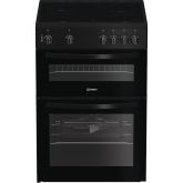 Indesit ITE6VMB 60Cm Twin Cavity Black