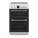 Montpellier MDOG60LW Gas Double Oven White