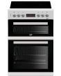 Beko KDC653W Double Oven White
