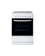 Haden HEC60W 60Cm Ceramic Single Oven White