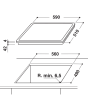 Hotpoint HR612CH Electric Hob