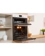 Indesit IDD6340WH Built-In Double Oven White
