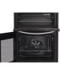 Indesit IDE6VMW Double Oven White