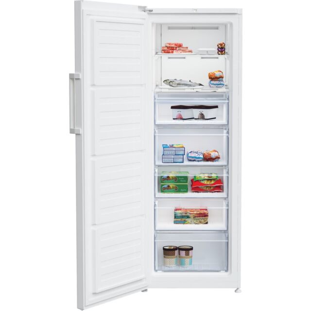 Beko FFP4671W Tall Frost Free Freezer New E Rated White
