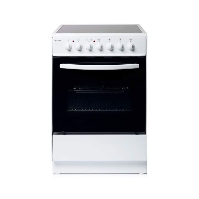 Haden HEC60W 60Cm Ceramic Single Oven White