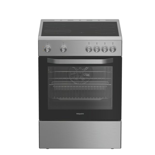 Hotpoint H6V5KMXUK 60Cm Electric Cooker Single Cavity Ssteel
