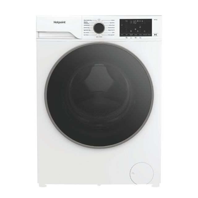 Hotpoint HBD8680 ANTI STAIN Washer Dryer 8Kg Load 1400 Spin 6Kg Dry White