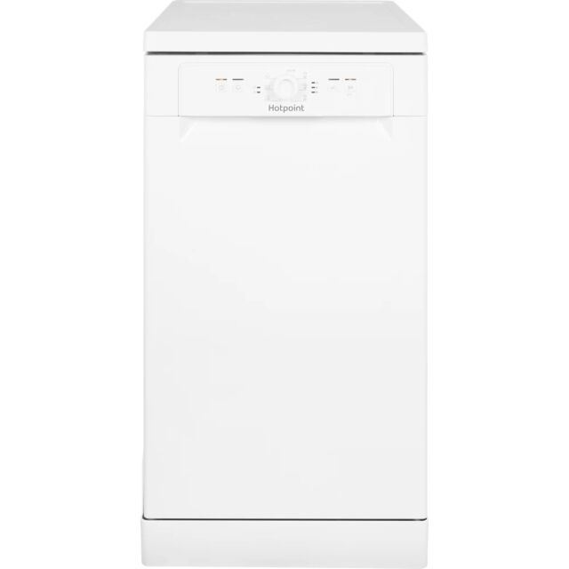 Hotpoint HF9E1B19UK 45Cm Slimline Dishwasher White