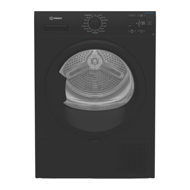 Indesit CYSD82DBBUK 8Kg Load Heat Pump Condenser Black