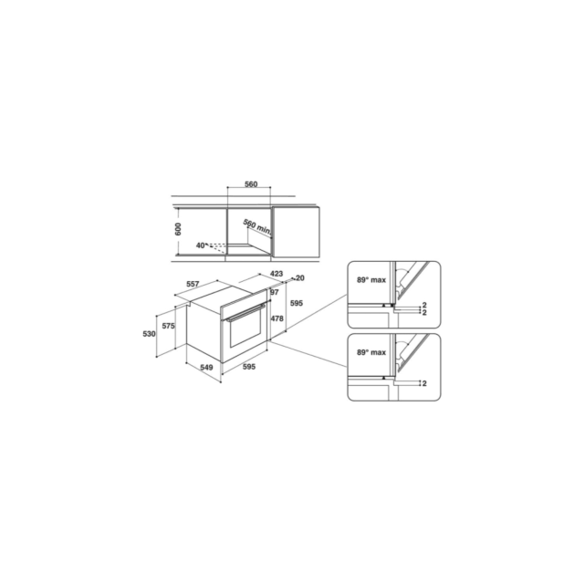 Indesit IFW6330BL Built-In Timer