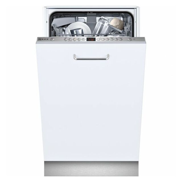 Neff S583C50X0G 9 Place Setting Built In Slimline Dishwasher
