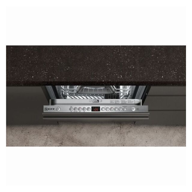 Neff S583C50X0G 9 Place Setting Built In Slimline Dishwasher