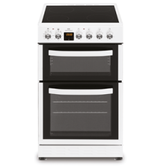 New World NWTOP53DCW 50Cm Double Oven White